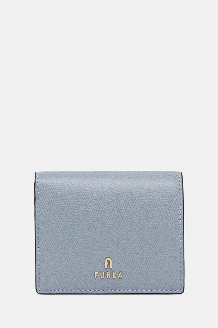 Furla portfel skórzany skóra licowa niebieski WP00304.ARE000.3593S