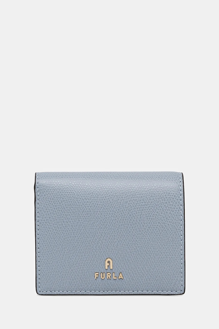 Furla portfel skórzany skóra licowa niebieski WP00304.ARE000.3593S