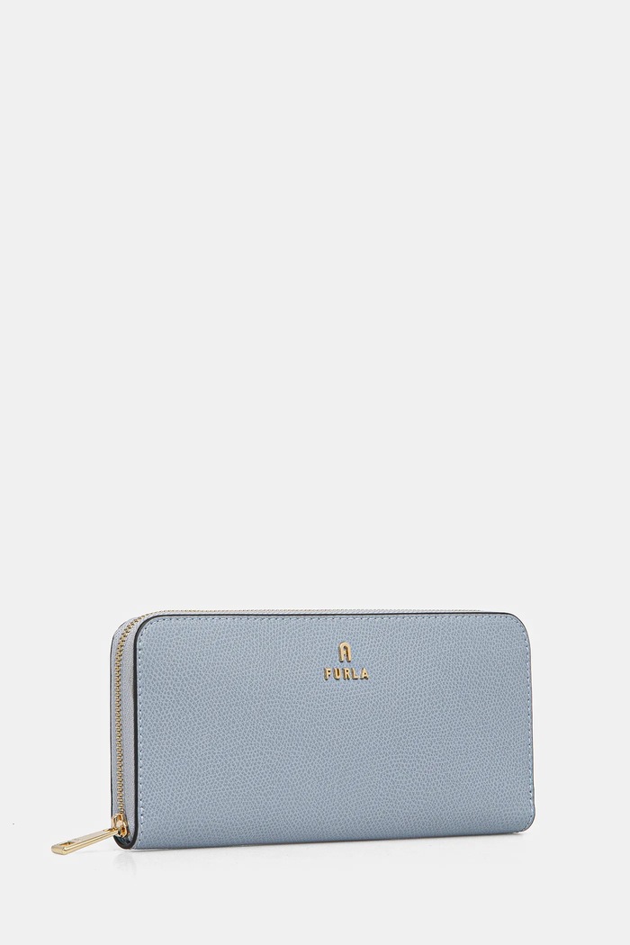 Furla portfel skórzany WP00313.ARE000.3593S niebieski SS25