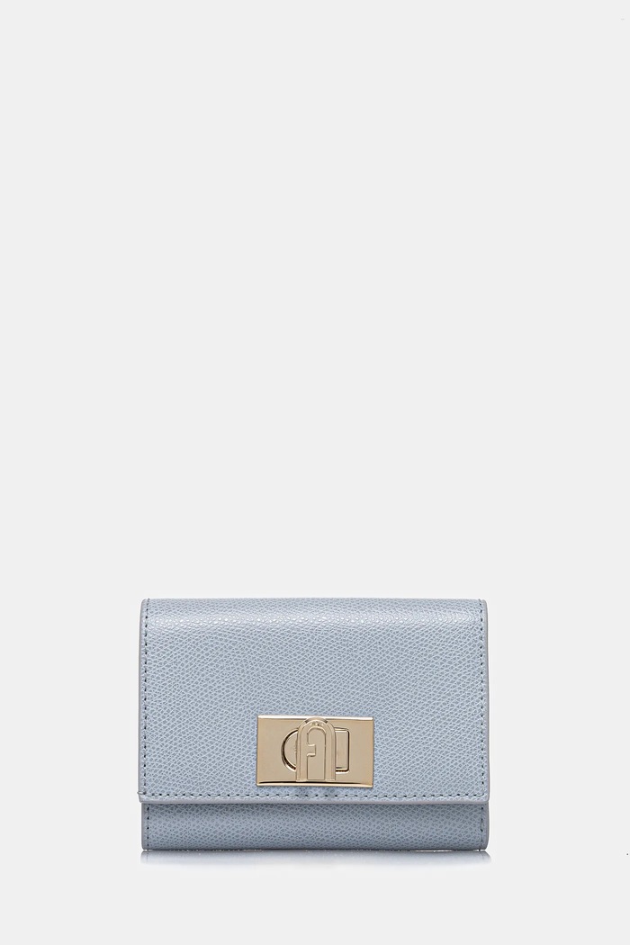 Furla portfel skórzany skóra licowa niebieski WP00225.ARE000.55000