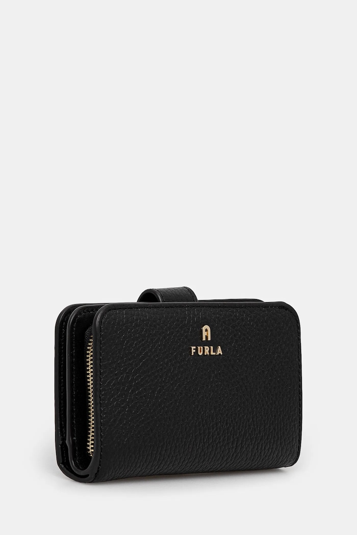 Furla portfel skórzany WP00314.HSF000.O6000 czarny SS25