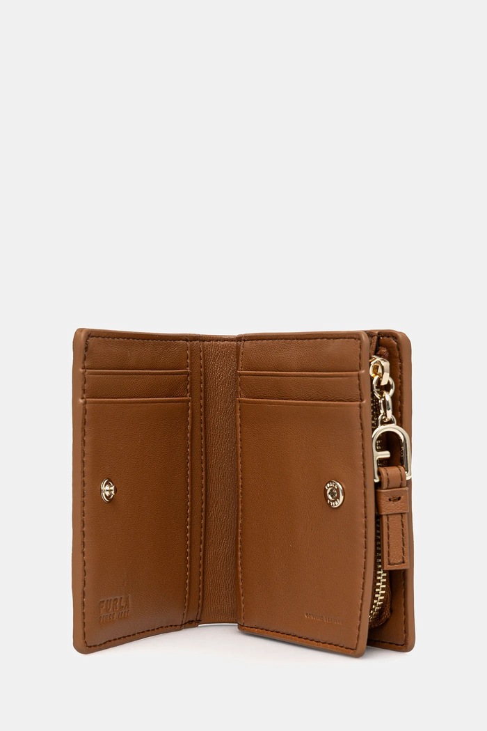Kožená peněženka Furla WP00451.BX2045.RY000 béžová SS25