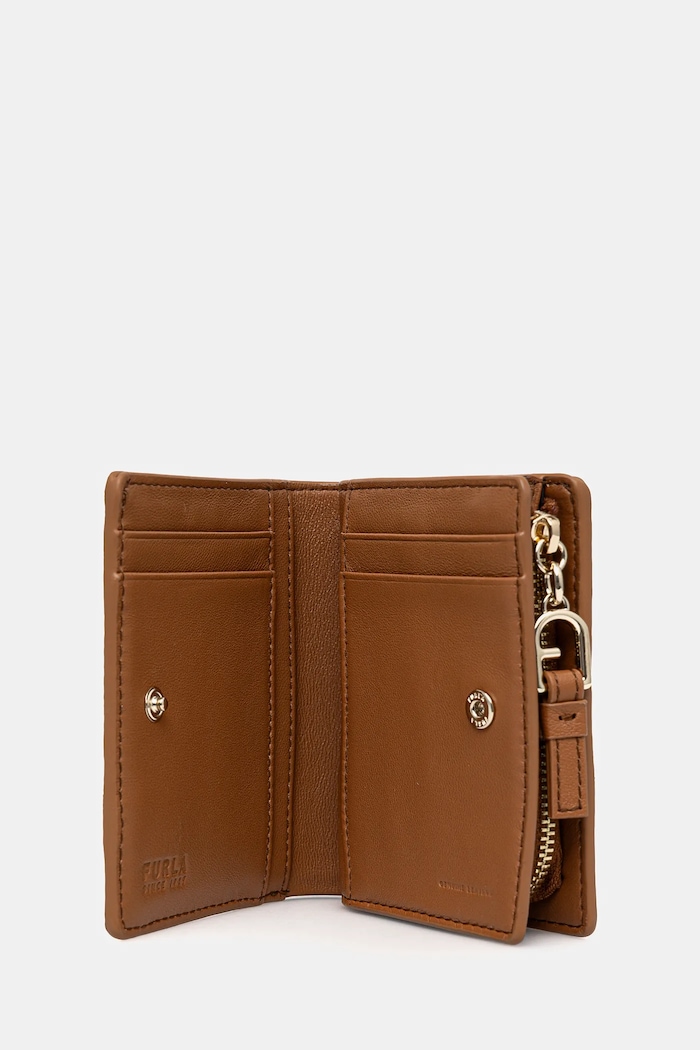Kožená peněženka Furla WP00451.BX2045.RY000 béžová SS25