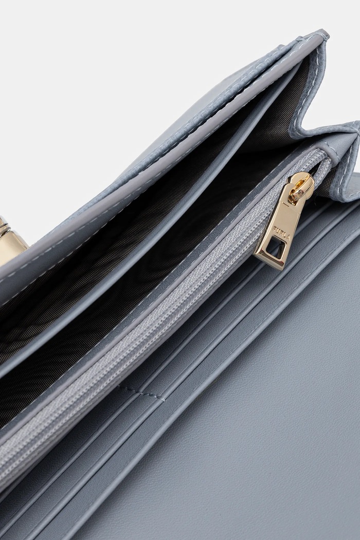 Kožená peňaženka Furla modrá PCV0ACO.ARE000.55000