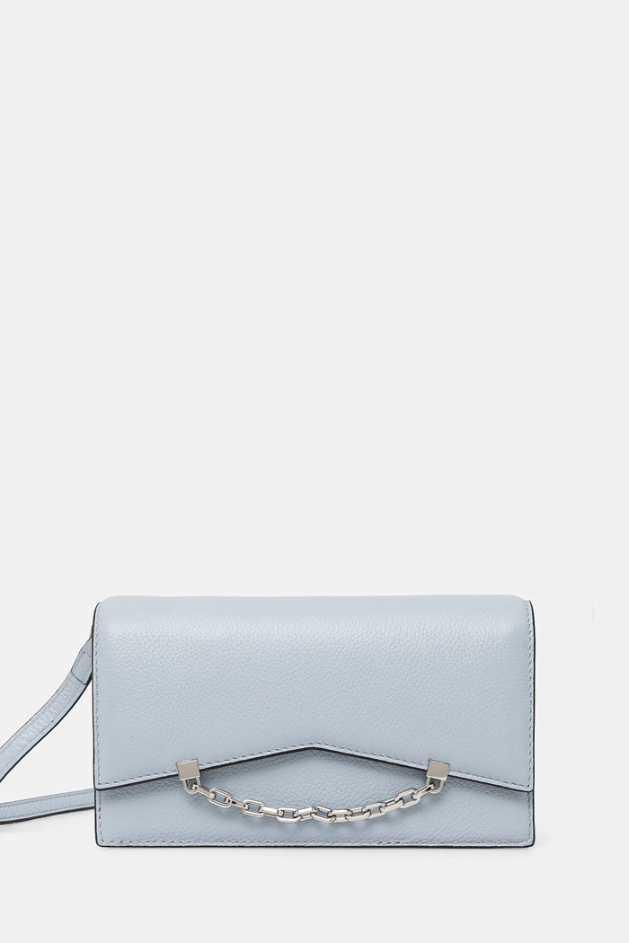 Karl Lagerfeld Poseta de piele albastru A1W32037
