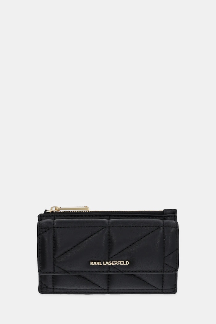Karl Lagerfeld portofel de piele piele negru A1W32062