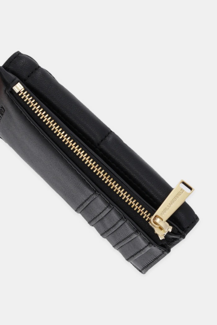 Accesorii Karl Lagerfeld portofel de piele A1W32062 negru