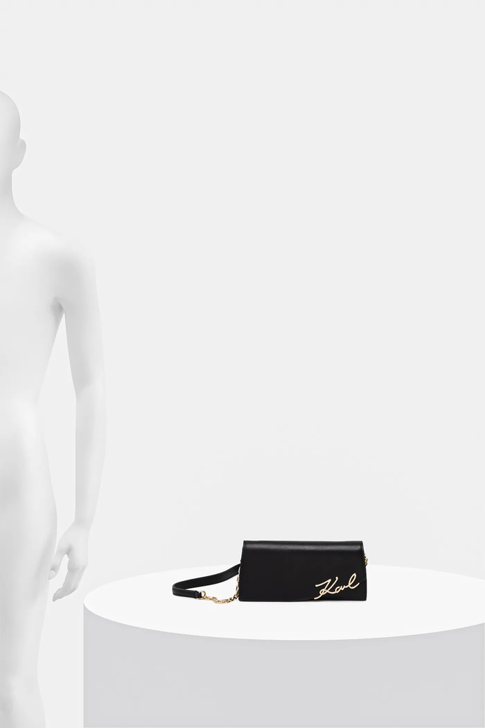 Kožená peněženka Karl Lagerfeld A1W32068