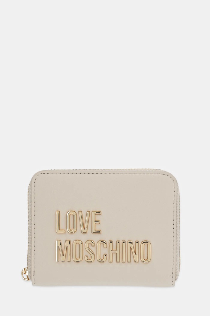Peněženka Love Moschino jemný vzor béžová JC5613PP1