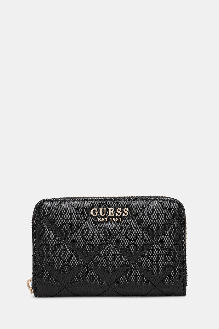 Peněženka Guess LAUREL vzorovaný černá SWGG85.00140