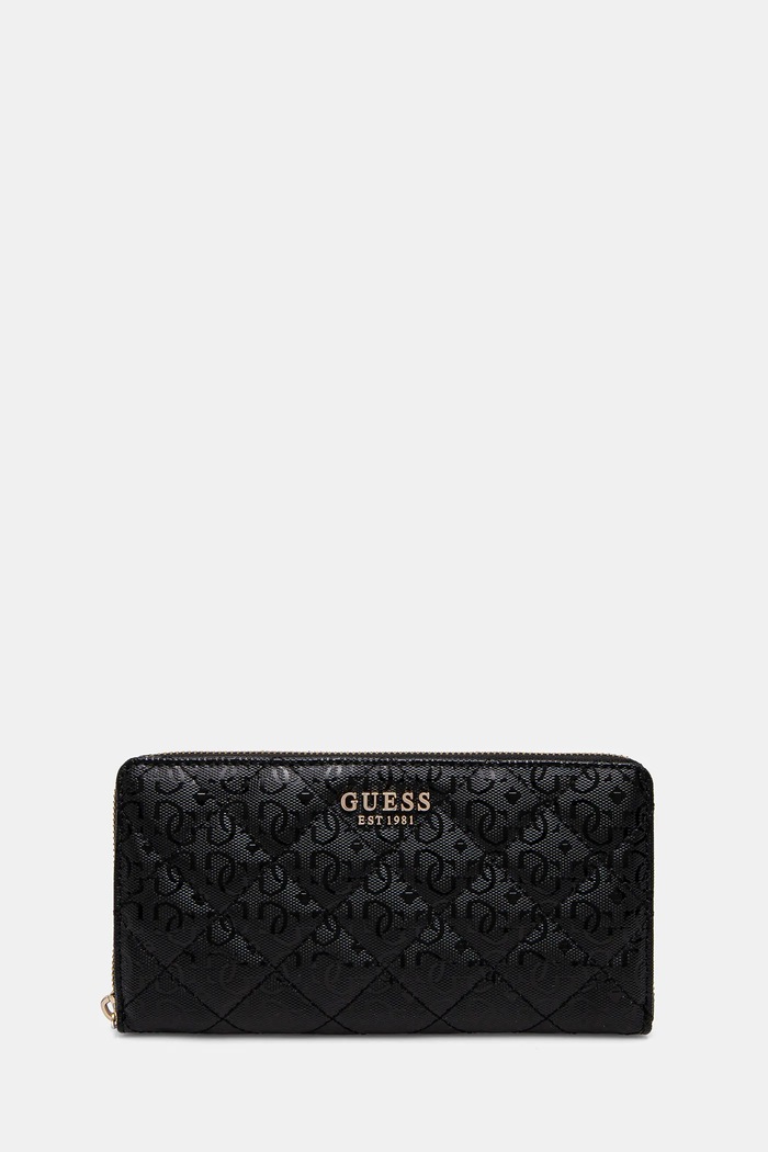 Guess portfel LAUREL syntetyczny czarny SWGG85.00163