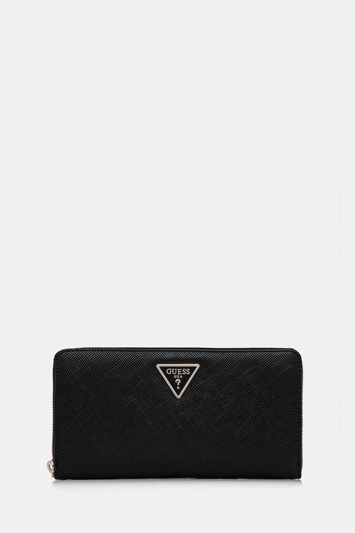Peněženka Guess LAUREL hladký černá SWZG85.00163
