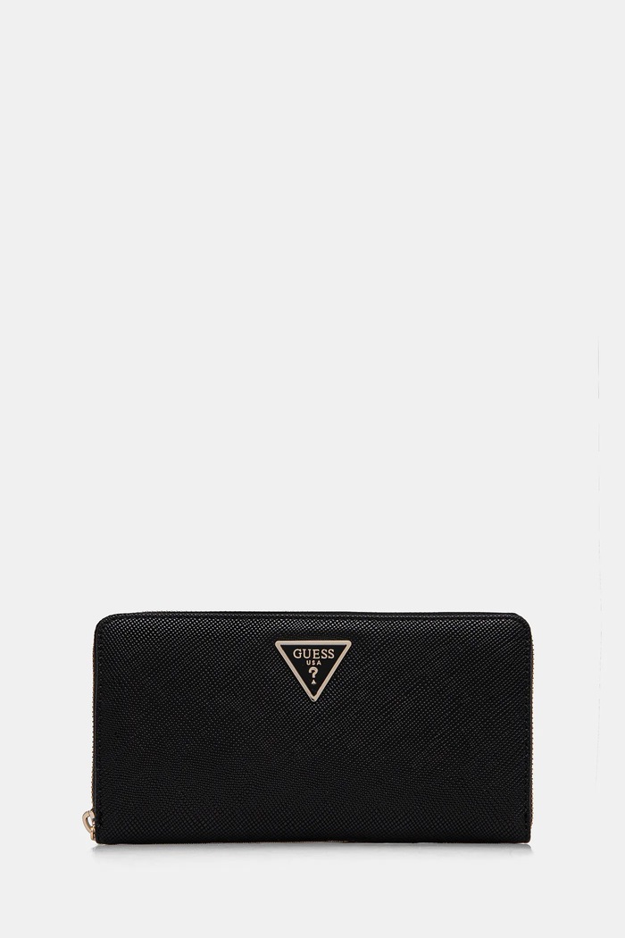 Peněženka Guess LAUREL hladký černá SWZG85.00163