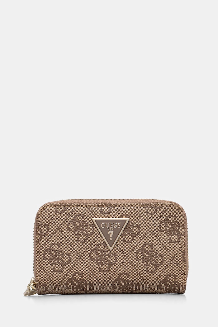Πορτοφόλι Guess ZAMIRA συνθετικό μπεζ PW7503.P5111