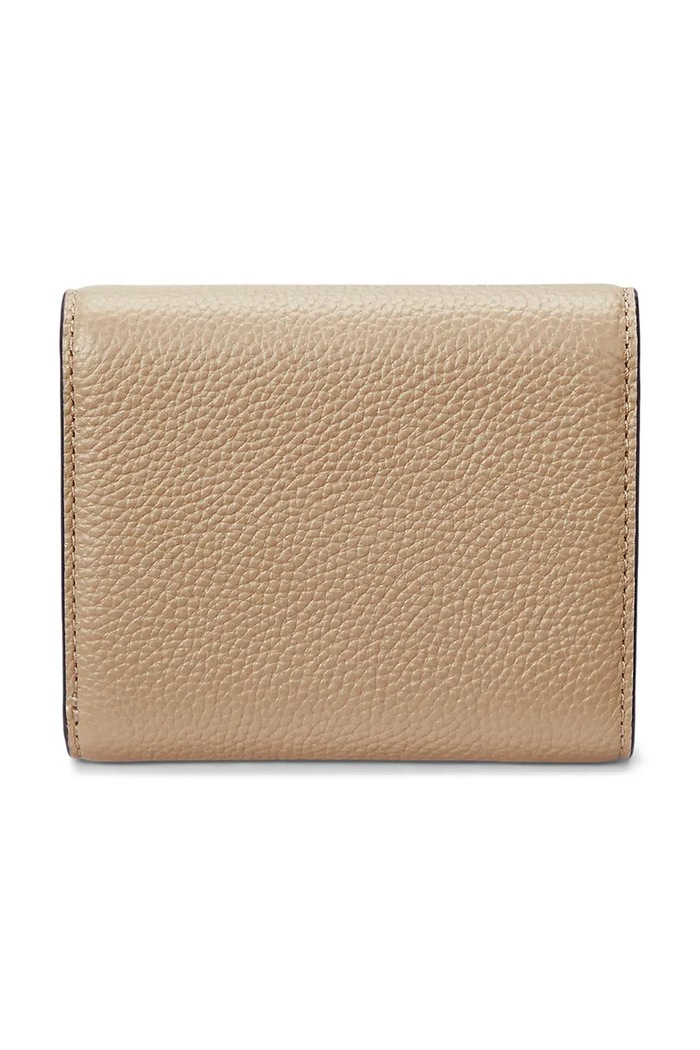 Lauren Ralph Lauren portfel skórzany 432966782 beżowy AW25