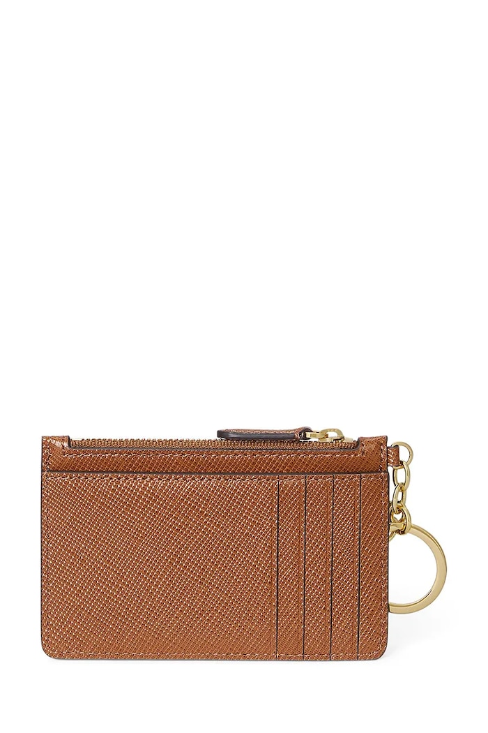 Kožená peněženka Lauren Ralph Lauren 432966789 hnědá AW25