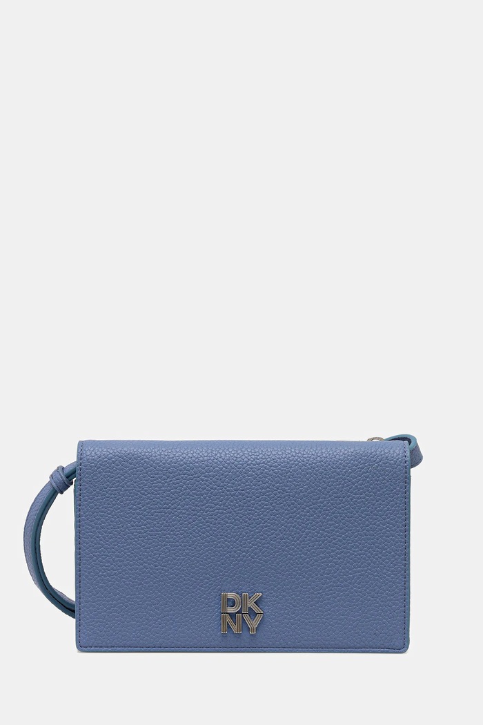 Портмоне Dkny изкуствен син R445AH95