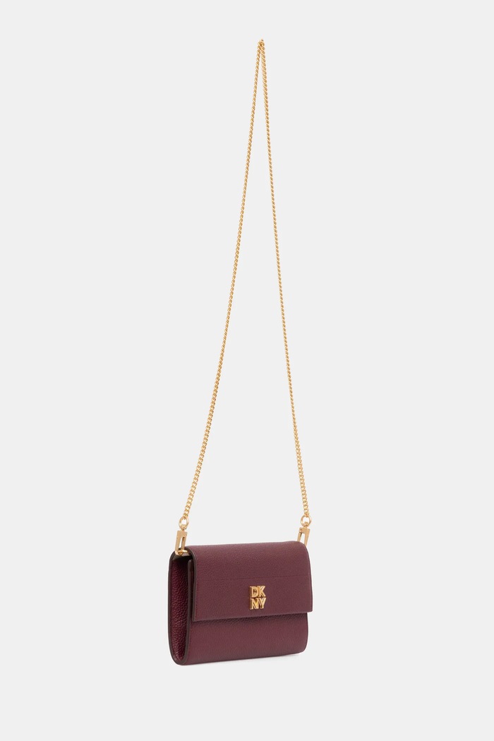 Kožená peňaženka Dkny R445AI72 burgundské SS25