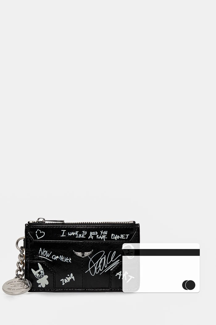 Denarnica ZADIG&VOLTAIRE črna LWSG03654.1
