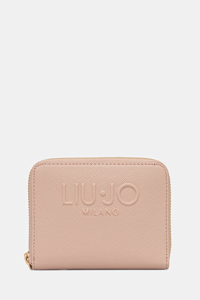 Liu Jo portfel imitacja skóry licowej beżowy AA5156.E0087