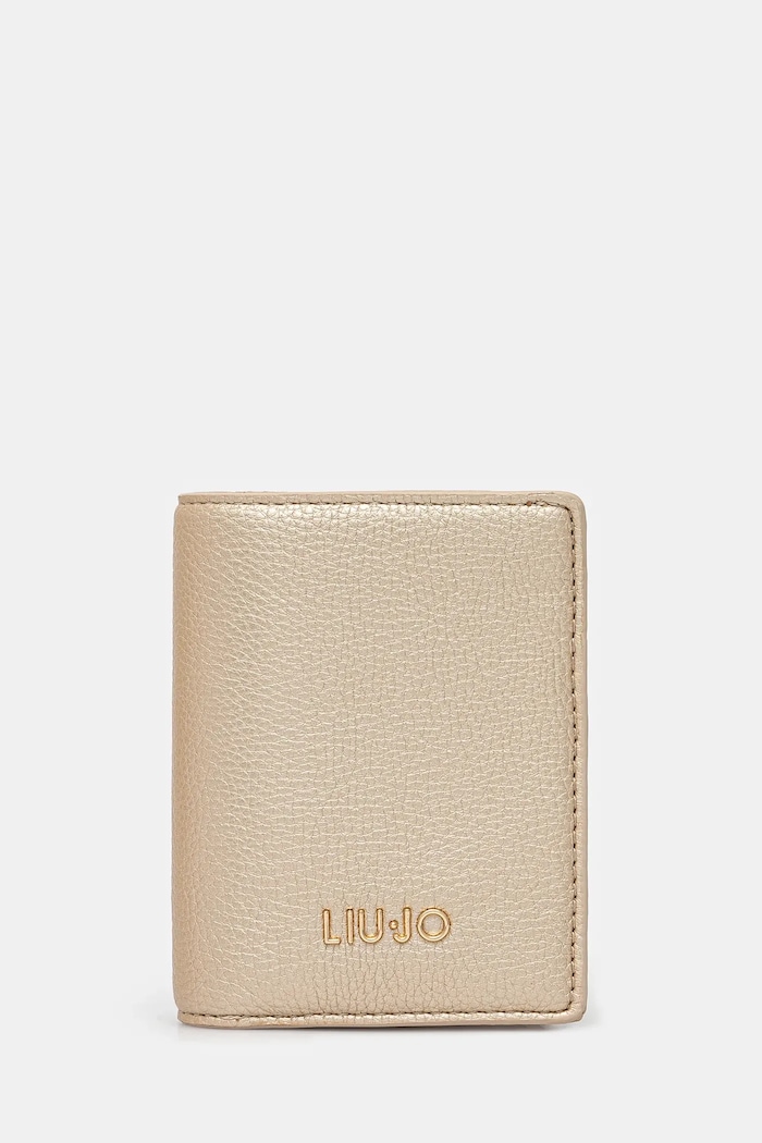Peněženka Liu Jo imitace kůže zlatá AA5190.E0058