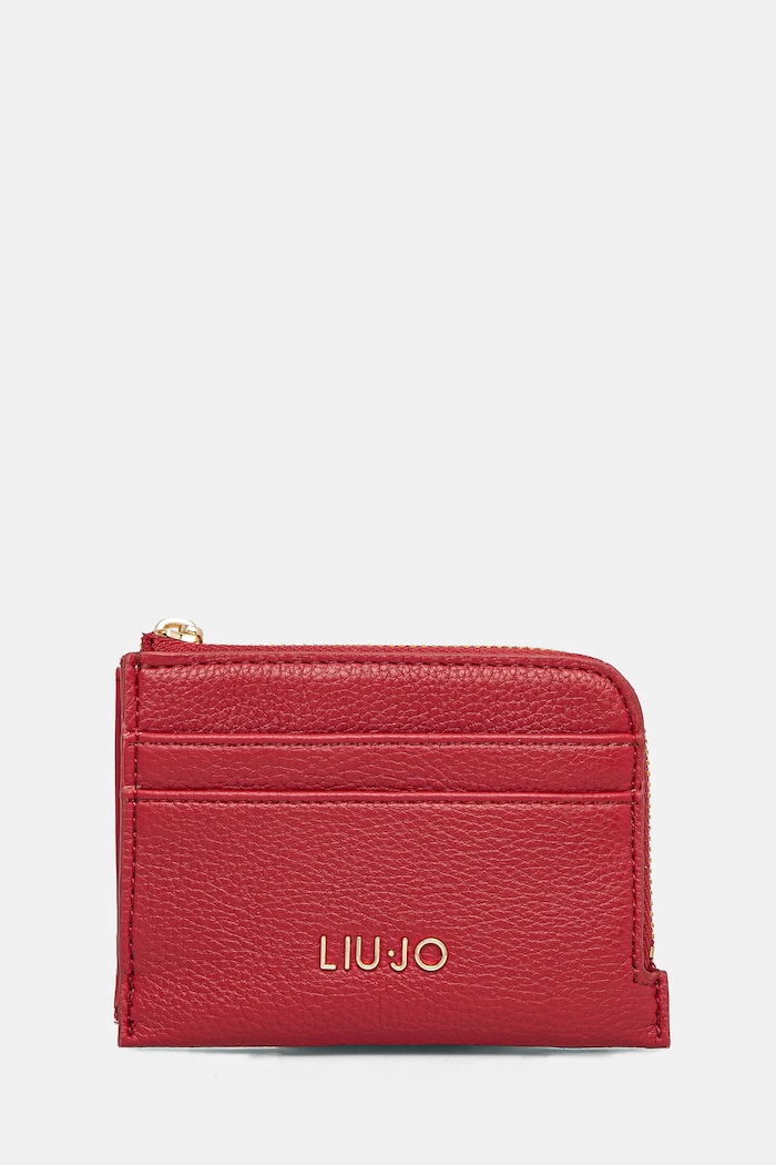 Liu Jo portfel imitacja skóry licowej czerwony AA5191.E0058