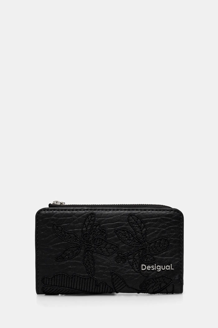 Desigual pénztárca JOLIE EMMA 2.0 mintás fekete 25SAYP52