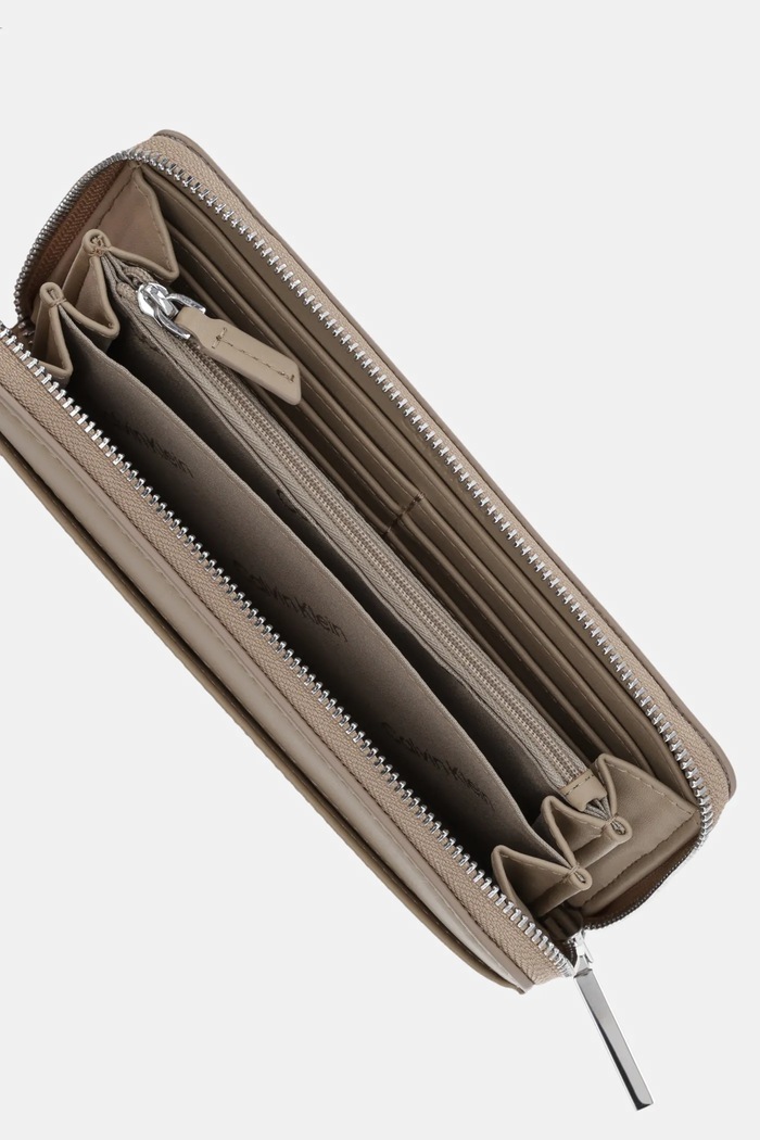 Portfel Calvin Klein K60K612952 beżowy