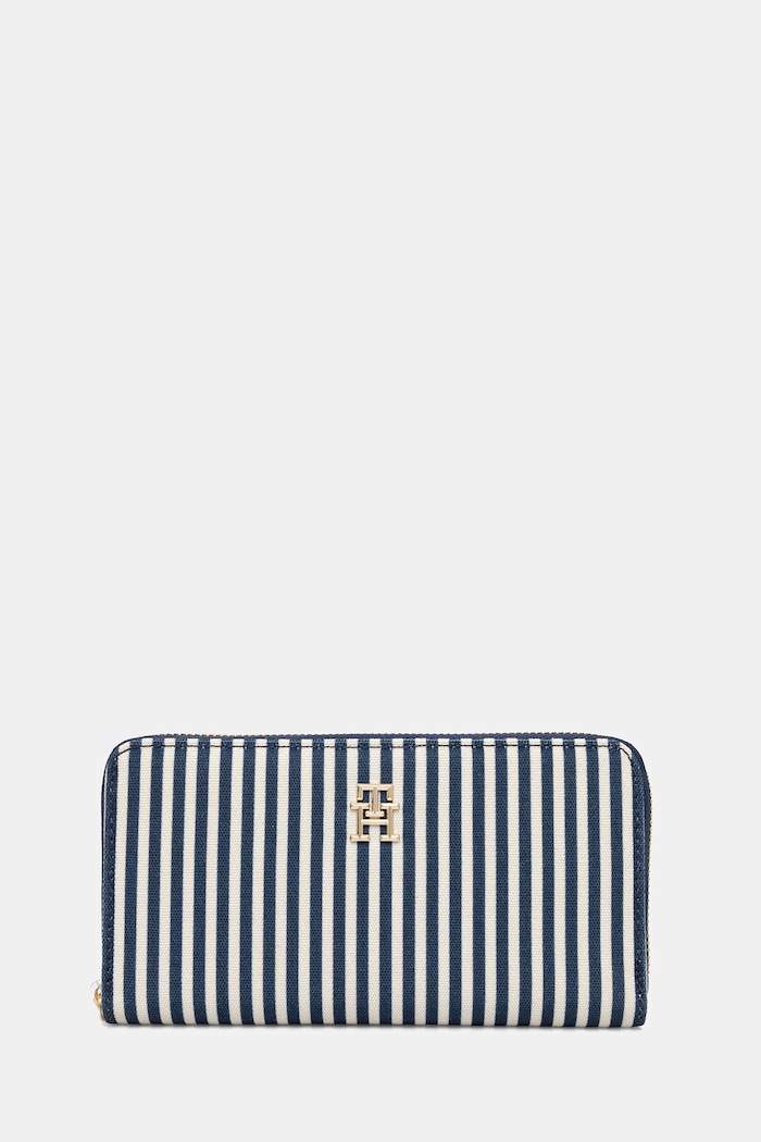 Peňaženka Tommy Hilfiger vzorovaný tmavomodrá AW0AW17269
