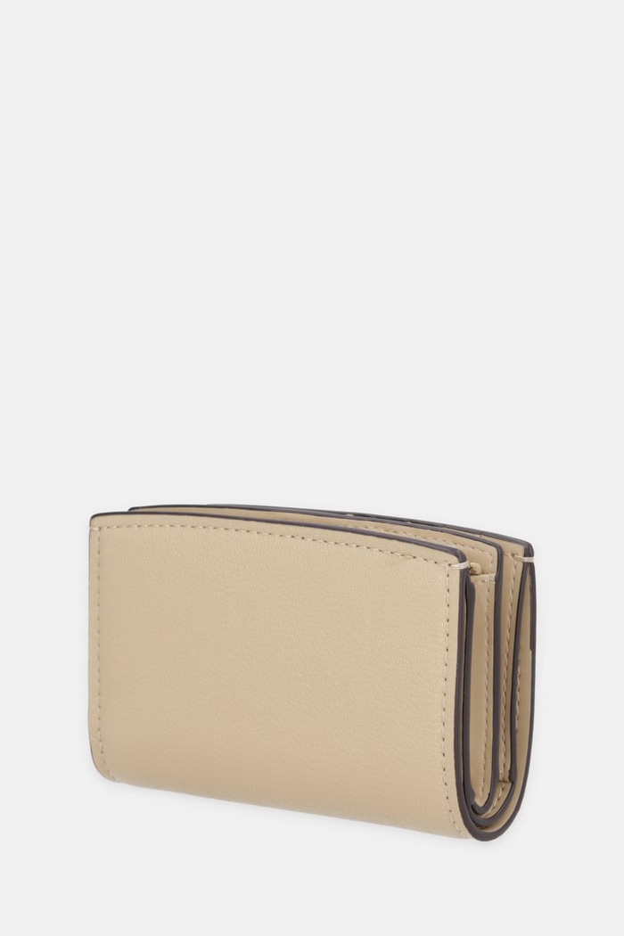 MICHAEL Michael Kors portfel damski skórzany 32S5GYTZ2L beżowy AW25