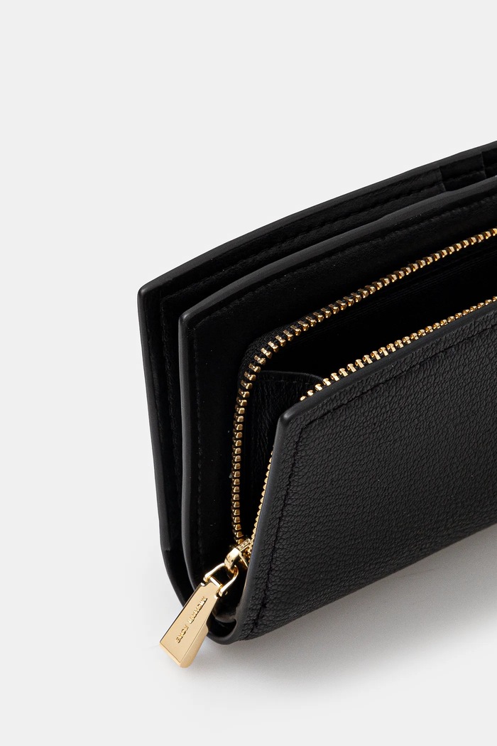 Kožená peňaženka MICHAEL Michael Kors čierna 32S5GYTZ2L