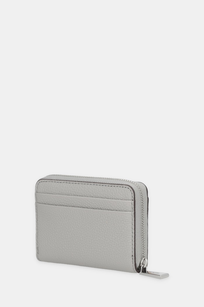 Kožená peněženka MICHAEL Michael Kors 32T4SJ6Z5L šedá AA00