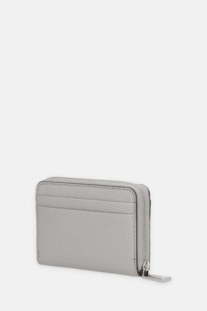 Kožená peněženka MICHAEL Michael Kors 32T4SJ6Z5L šedá AA00