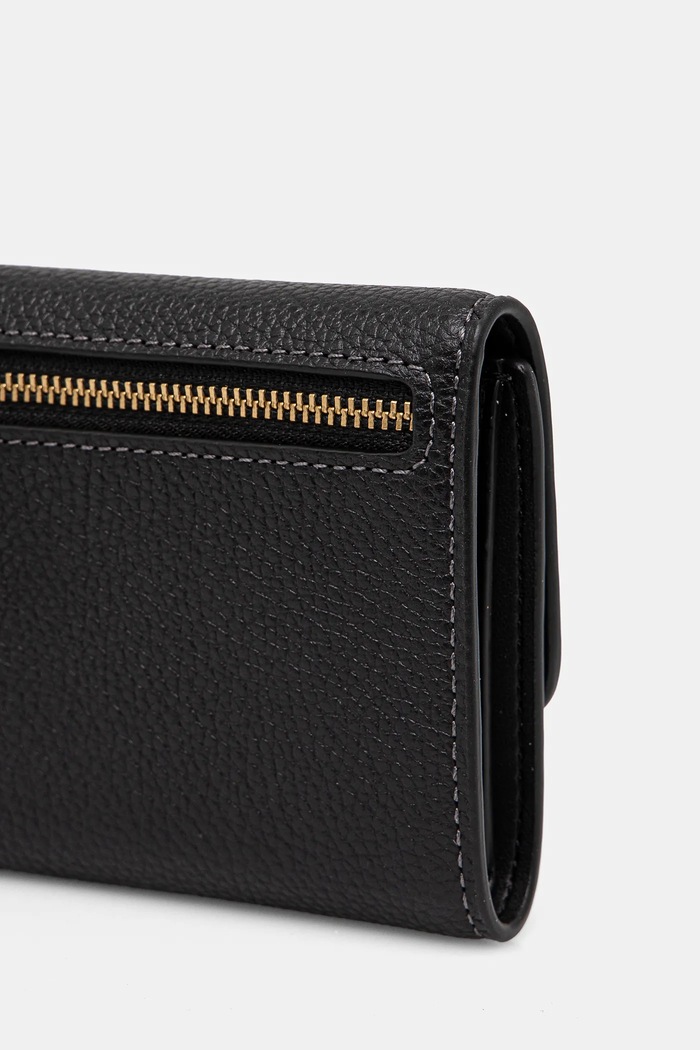 Кожен портфейл Coach CAO13 черен AA00