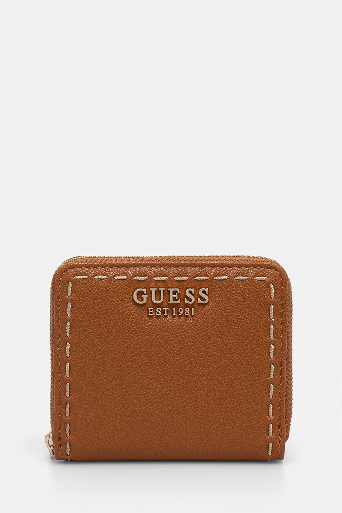 Peněženka Guess NASTRA hladký hnědá SWBG96.37137
