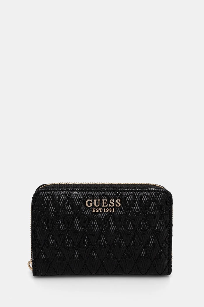 Peněženka Guess BETULA imitace kůže černá SWGG96.26140