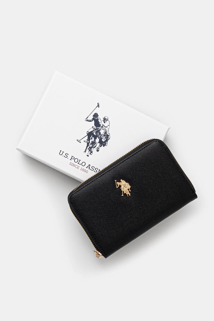 Peňaženka U.S. Polo Assn. Jones čierna WEUJE8659WVP