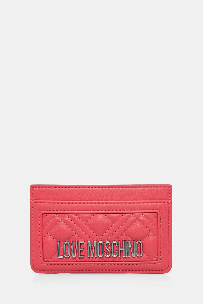 Peněženka Love Moschino imitace kůže růžová JC5659PP0MLA0615