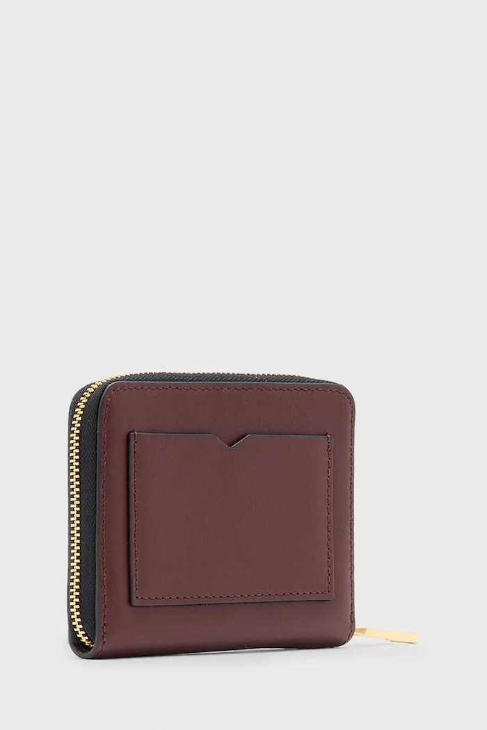 Аксесоари Кожен портфейл AllSaints LENA HEX W130XC червен