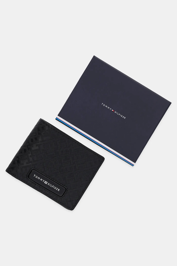 Kožni novčanik Tommy Hilfiger AM0AM13027 crna
