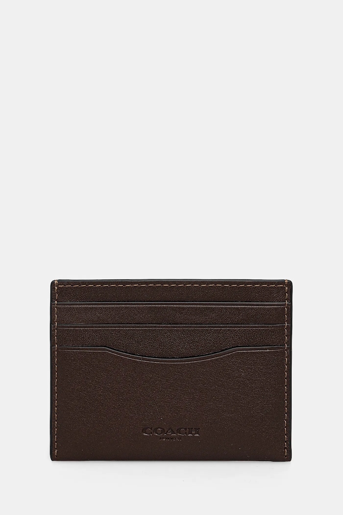 Чохол на банківські карти Coach чохол для карт коричневий CZ000