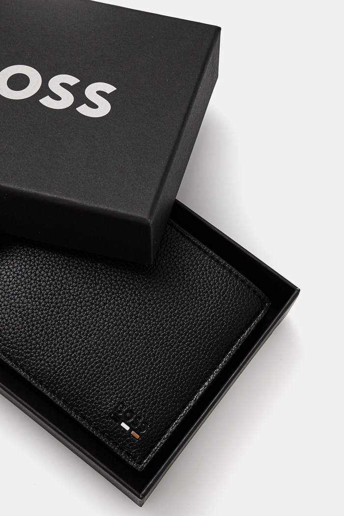 BOSS portofel Ray_Trifold N. negru 50536503