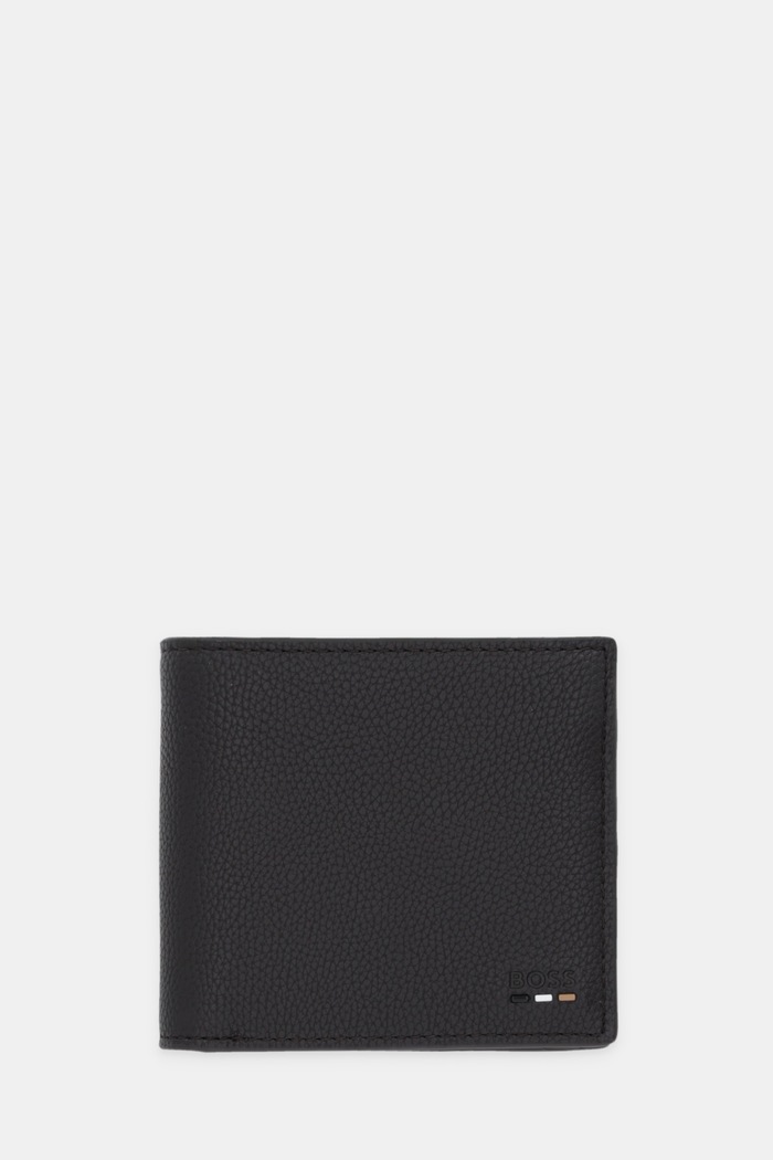BOSS portofel Ray_4cc_Coin N. imitatie de piele maro 50536511