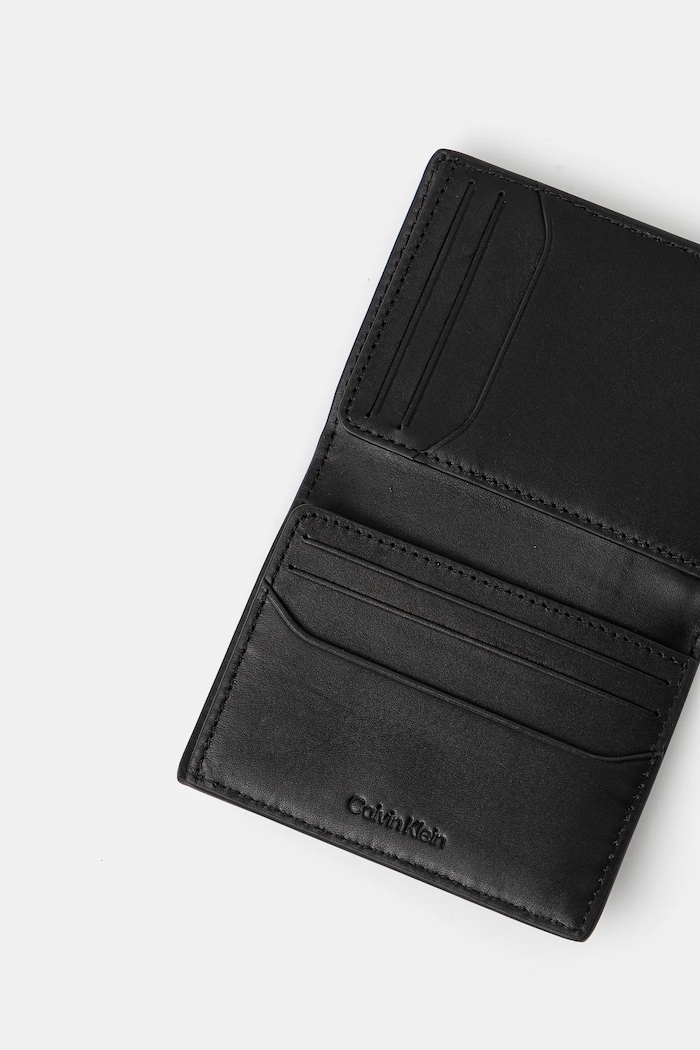 Αξεσουάρ Δερμάτινο πορτοφόλι Calvin Klein K50K512679 μαύρο