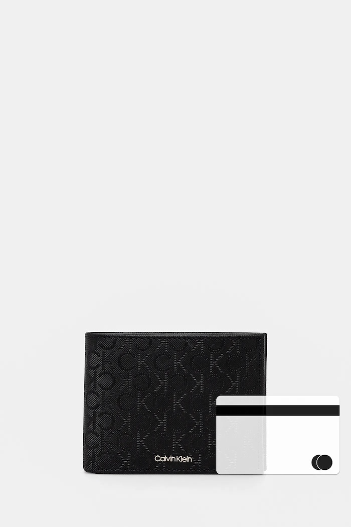 Kožni novčanik Calvin Klein K50K512684 crna