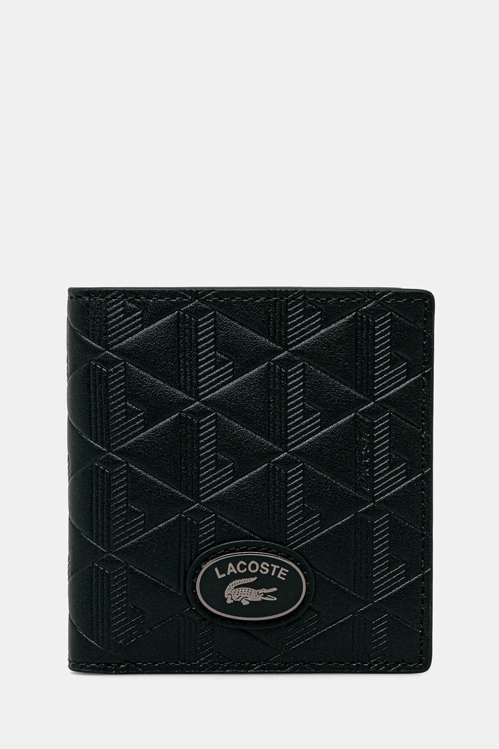 Lacoste Peněženka pánská kožená zelená NH4575MR