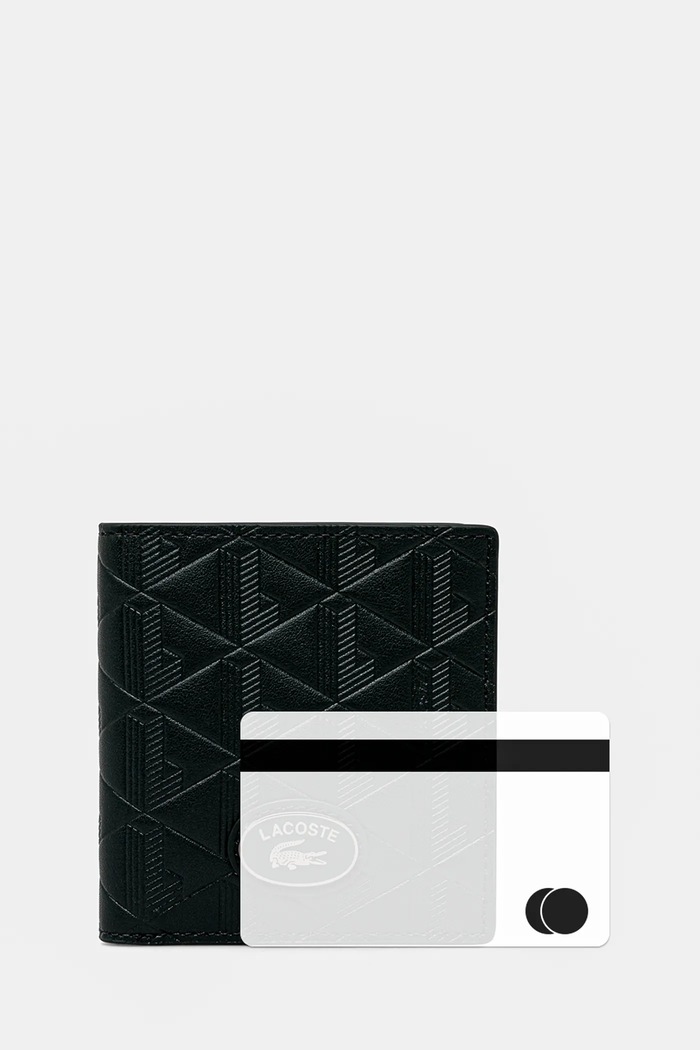 Peněženka pánská kožená Lacoste zelená NH4575MR