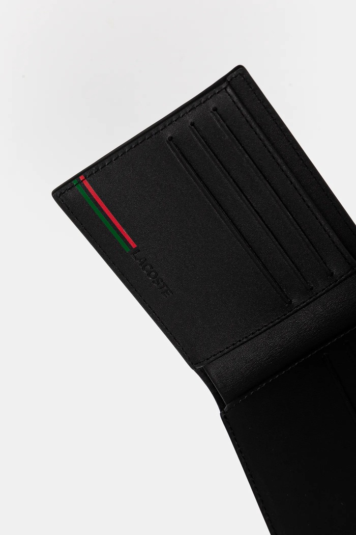 Портмоне и ключодържател Lacoste NH4860FG черен
