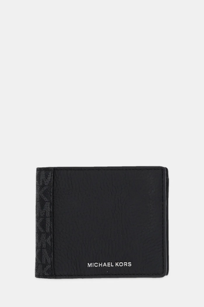 Michael Kors portofel de piele piele negru 39R5LHDF3O