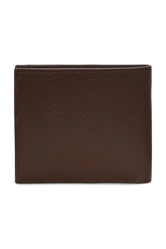 Kožená peněženka Polo Ralph Lauren 405963224 hnědá SS25